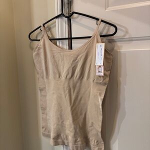 Madison Harper Shape-ware Tank Top  nude color size 3X‎